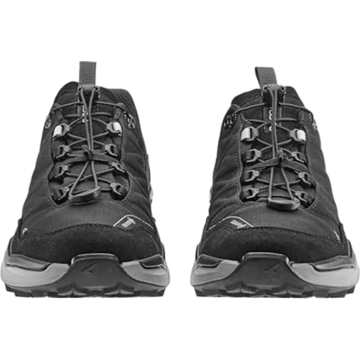 Lowa Maddox Pro GTX LO, leichter Wanderschuh schwarz, wasserdicht mit Schnellschnürsystem, Gr. 45 – Bild 4