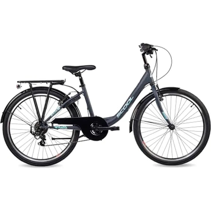 S’COOL Kinderfahrrad S'COOL chiX, 6 Gang Shimano Kettenschaltung, farbenfrohes Design