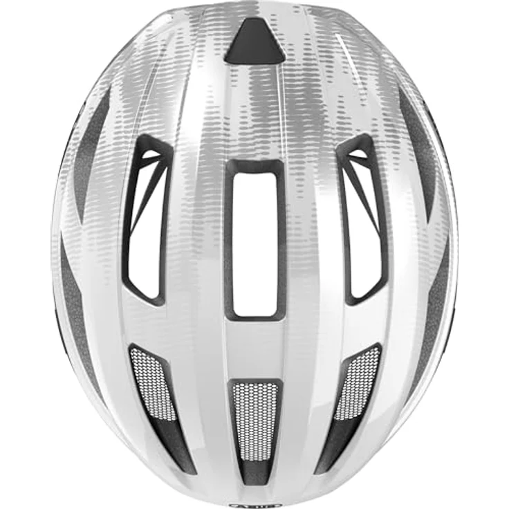 Abus Macator Fahrradhelm - Weiss/Silber 52 - 58 cm – Bild 5