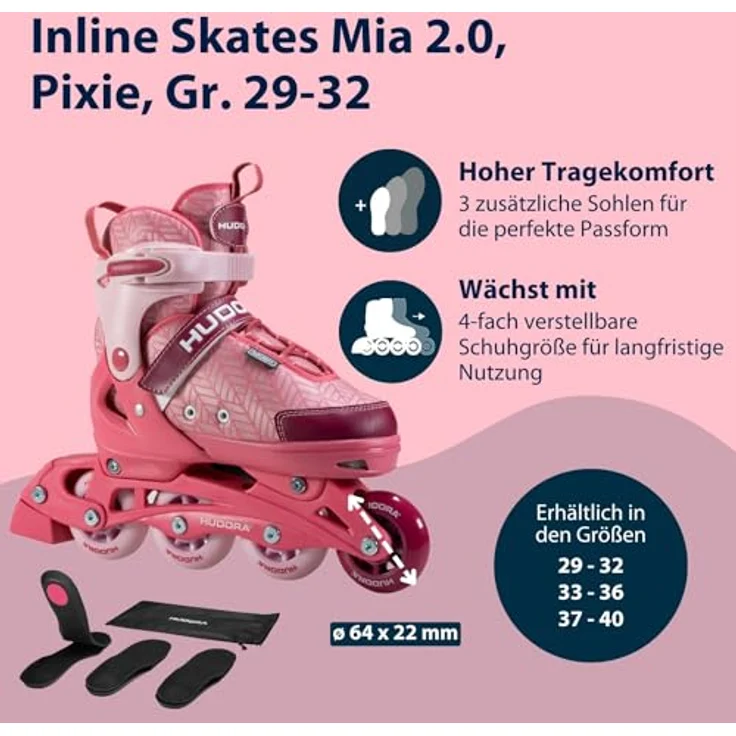 Hudora, Inline Skates, (29, 30, 31, 32) – Bild 2