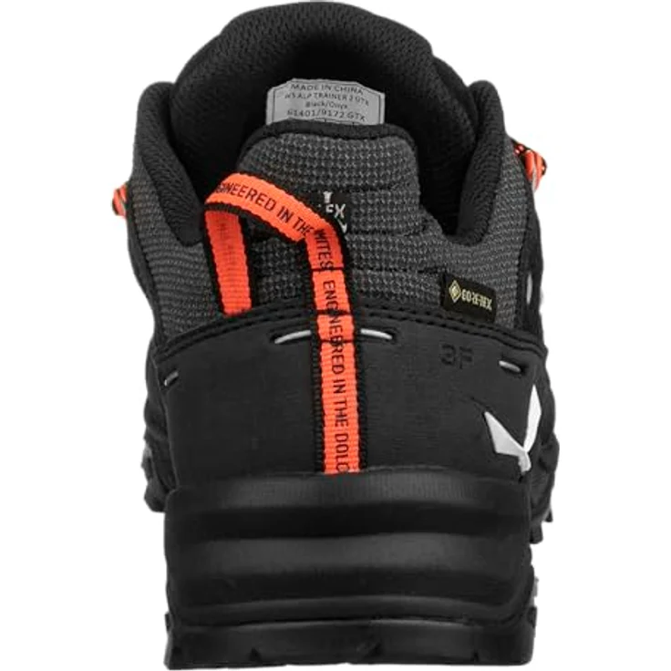 Salewa Alp Trainer 2 Gtx W, alpiner Wanderschuh für Damen mit GORE-TEX® Wetterschutz, schwarz/onyx – Bild 3