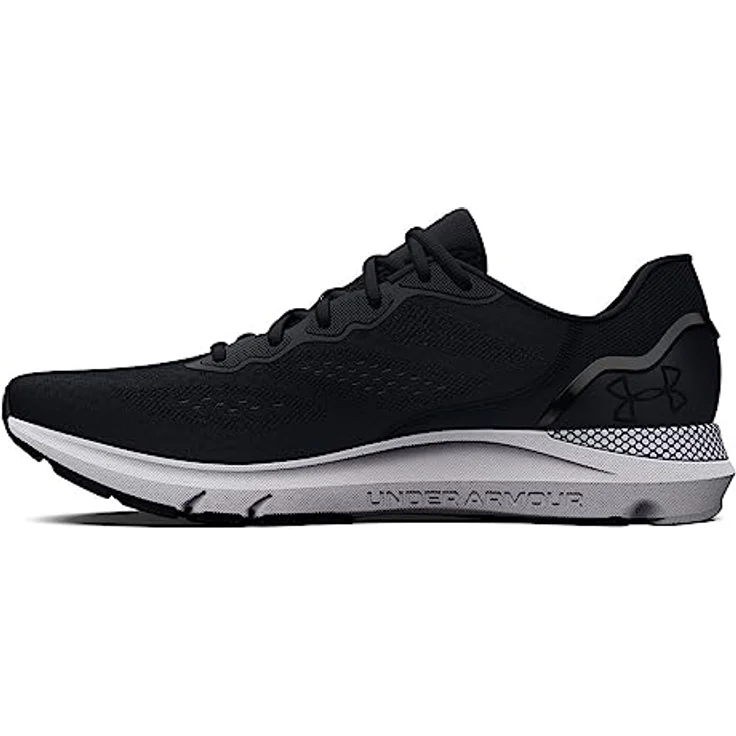 Under Armour Hovr Sonic 6, Laufschuhe für Damen in Schwarz, leichtes, atmungsaktives Obermaterial, HOVR™-Technologie für Energierückführung, EU 36 1/2 – Bild 3