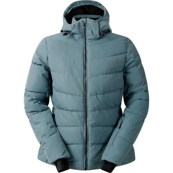 Regatta Dare 2b Glacier Skijacke Damen, wasserdicht und atmungsaktiv, in Element Grey, Größe 44, mit Swarovski-Kristallen und hochwärmender Wattierung – Bild 4