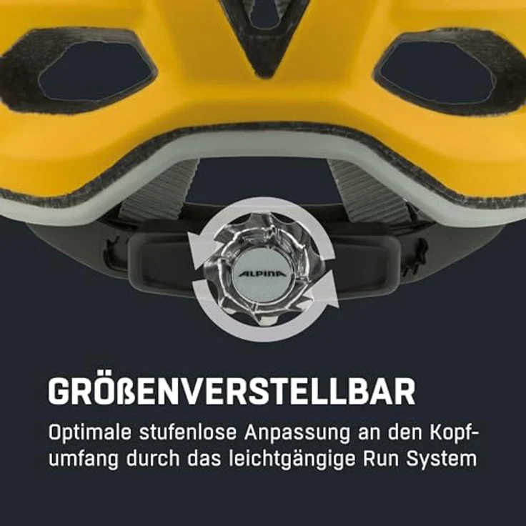 ALPINA SPORTS Carapax, Velohelm (51 - 56 cm) für Kinder, mit optimalem Schutz, leichtem Gewicht und guter Belüftung – Bild 5