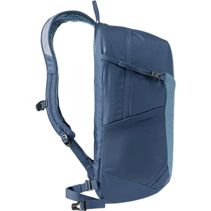 deuter Speed Lite 21 Leichter Wanderrucksack, Lite-Rückensystem, ergonomische Schulterträger, Signalpfeife, blau – Bild 3