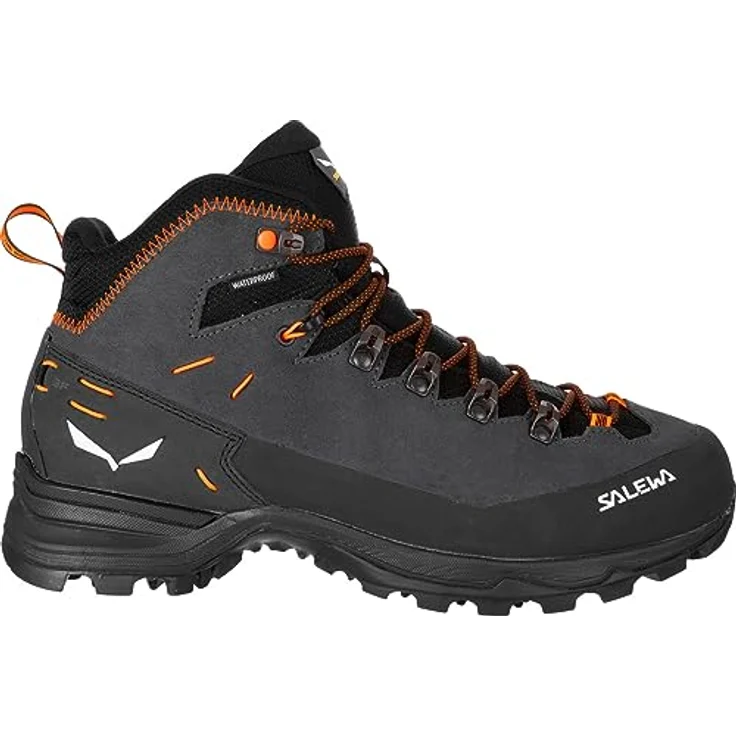 Salewa Alp Mate Winter Mid, Herren Wanderschuhe, wasserdichter Schuh mit Alpine Wool Futter und Pomoca Winter Hike-Sohle, Größe 42.5, Grau – Bild 1