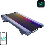 Urevo CyberPad, Laufband für Zuhause mit geräuschlosem Motor, digitalem Display und platzsparendem Design