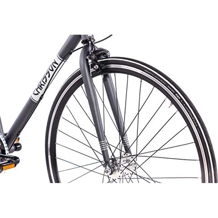 Chrisson Vintage Road N7, 28 Zoll Urbanbike mit 7G Shimano Nexus, grau matt, 59 cm – Bild 5