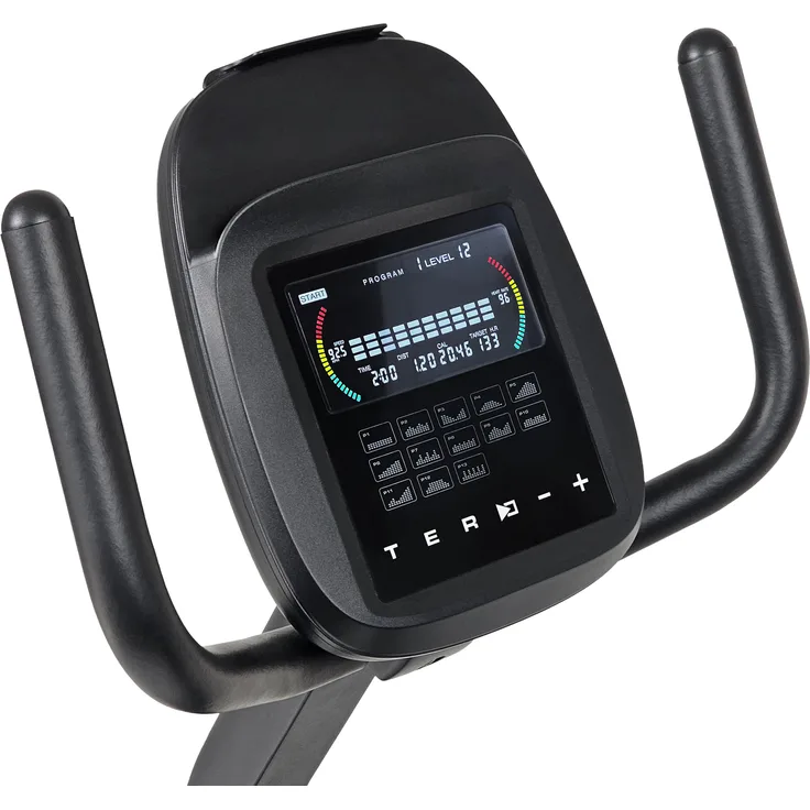Christopeit Sitz-Ergometer RS 4000, Liegeergometer mit 32-stufiger Widerstandseinstellung, ergonomischer Mesh-Rückenlehne und einfacher Pulsmessung