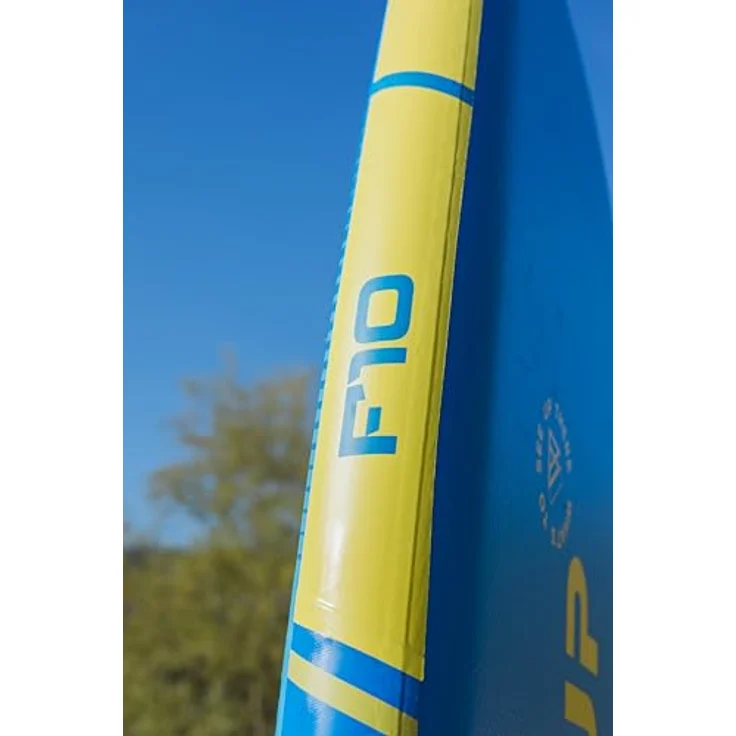 WattSUP F10 SUP Board Stand Up Paddle Surf-Board Paddel ISUP 305x81cm, Blau/Yellow – Bild 18