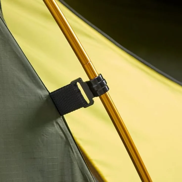 McKinley Ampato 20.2 Trekking-Zelt, wetterfest und kompakt, Green Dark/Green LIM, One Size – Bild 5