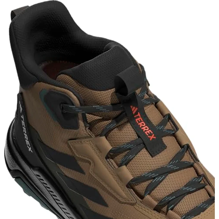 adidas TERREX ANYLANDER MID RAIN.RDY Wanderschuh wasserdicht, halbhoch, Traxion Außensohle, strapazierfähig, schwarz – Bild 7