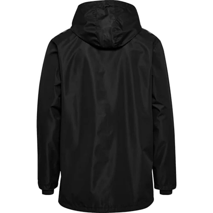Hummel Hmlauthentic Allwetterjacke, Herren Schwarz, Größe L, mit Reißverschlusstaschen und Sturmstulpen – Bild 3