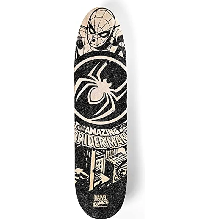 Seven Polska Wooden Skateboard Star Wars 61x15x8/10cm, original Lizenzware Disney/Marvel, 30mm PVC Räder, ABEC-7 Lager, max. 50kg Tragkraft, Ahornholz, NEUWARE (Abbildung ähnlich) – Bild 5