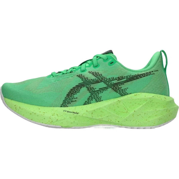 Asics NOVABLAST 5, Laufschuhe für Damen mit FF BLAST PLUS ECO Dämpfung, grün
