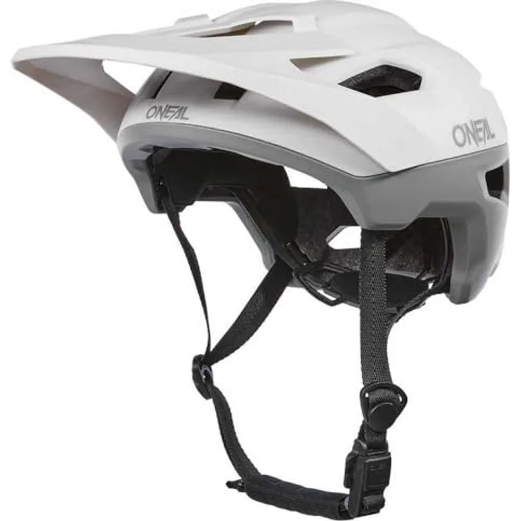 O’Neal MTB-Fahrradhelm TRAILFINDER EVO SOLID, Enduro-/Trailhelm mit Quin Ready Technologie, Weiß