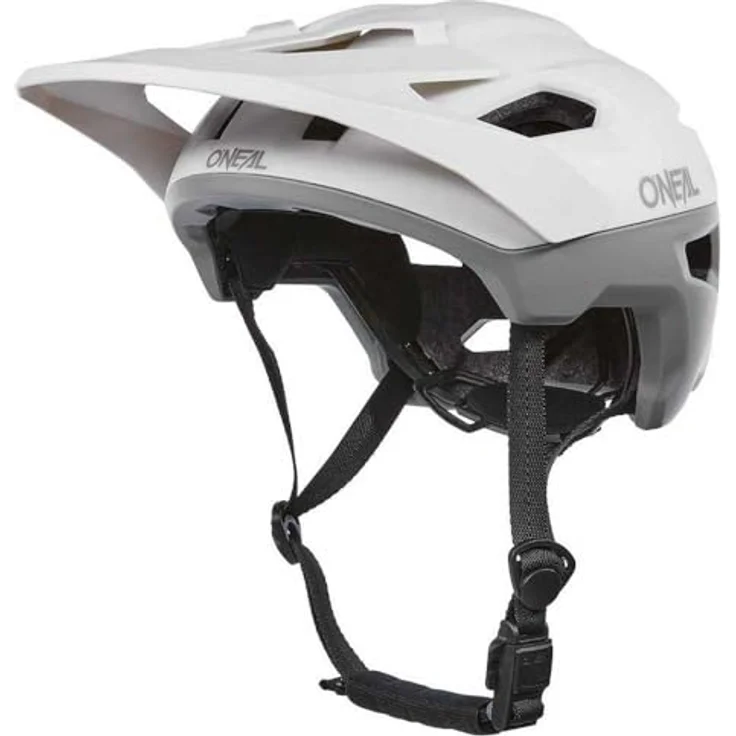 O’Neal MTB-Fahrradhelm TRAILFINDER EVO SOLID, Enduro-/Trailhelm mit Quin Ready Technologie, Weiß – Bild 1