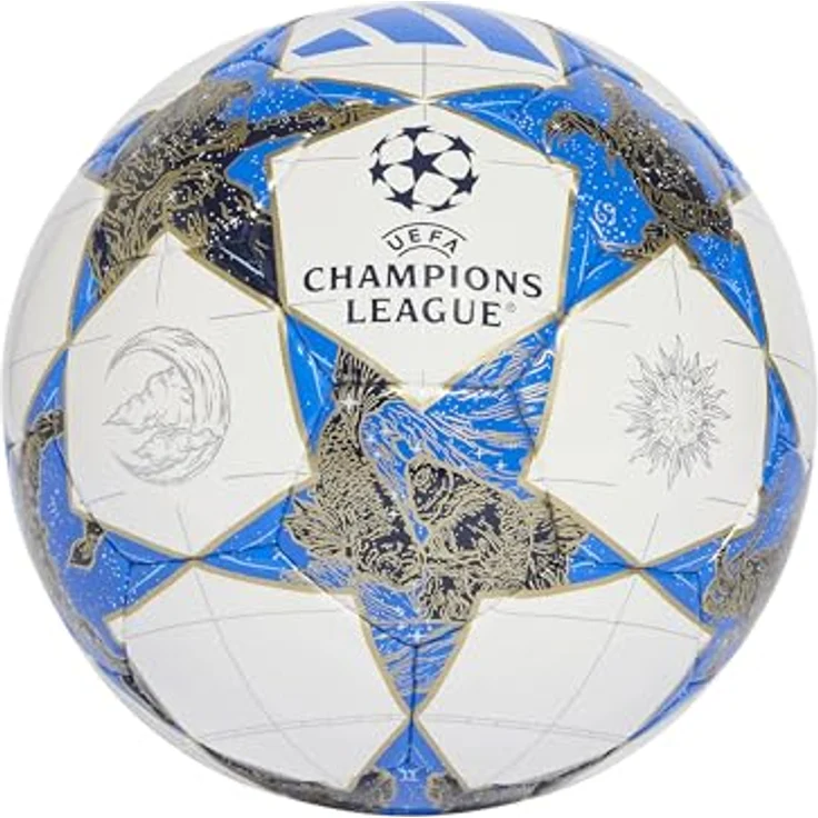Adidas UEFA Champions League Sala, FIFA Quality Pro Ball, Unisex Fußball, Weiß, Größe 4 EU – Bild 2