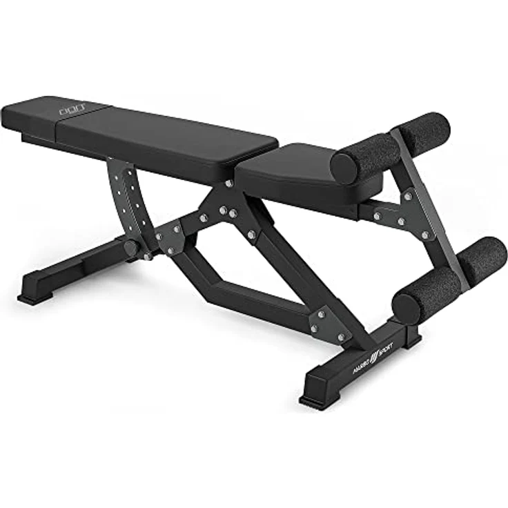 Marbo Sport Bauchtrainer MS-L110 2.0, Neigungsverstellung der Rückenlehne, Verstellbare Beinstütze, Polsterrollen aus EVA-Schaum, Verstärkte Polster, stabile langlebige Konstruktion, MADE IN EU – Bild 3