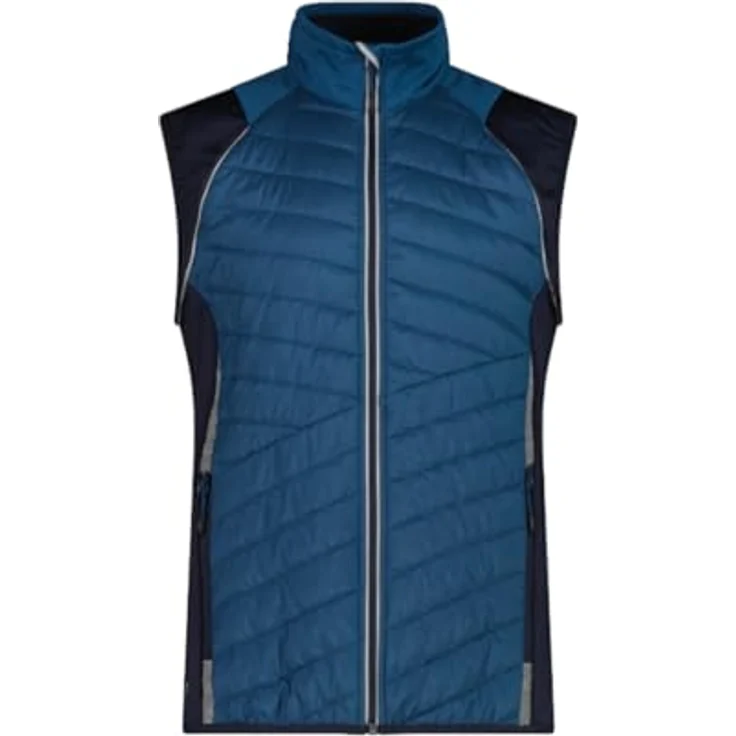 CMP Unlimitech Primaloft Hybrid Herren Jacke, mit abnehmbaren Ärmeln, Petroleum, Größe 52 – Bild 4
