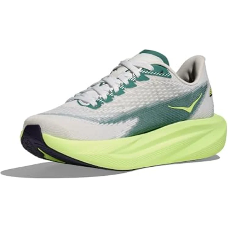HOKA MACH 7 Herren Laufschuhe, leicht und reaktionsfreudig, weiß Gelb, EU 43 1/3 – Bild 7