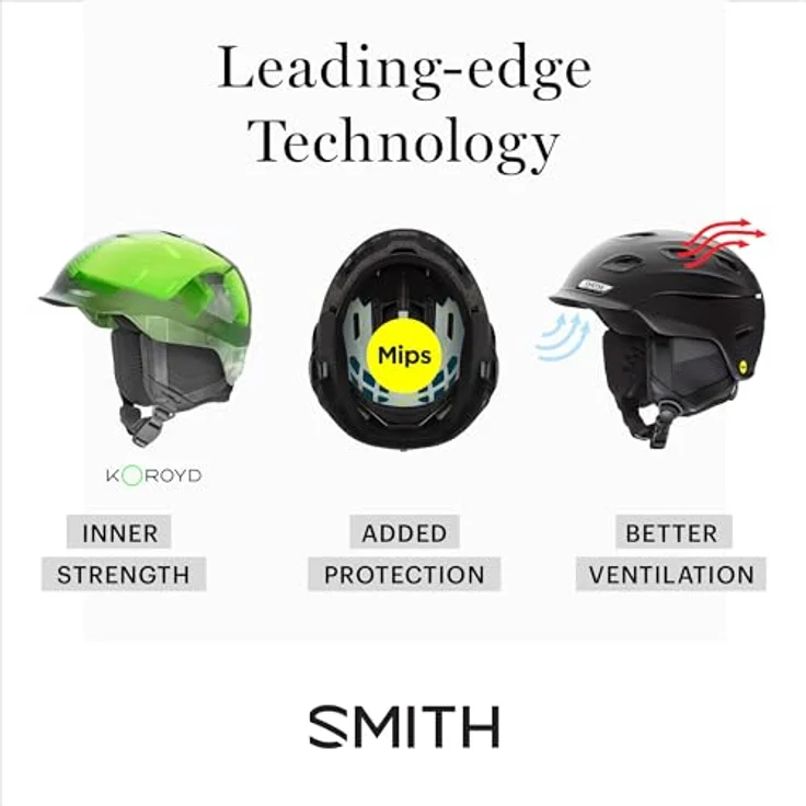 Smith VANTAGE M MIPS Skihelm Herren schwarz S (51-55cm) – Bild 5