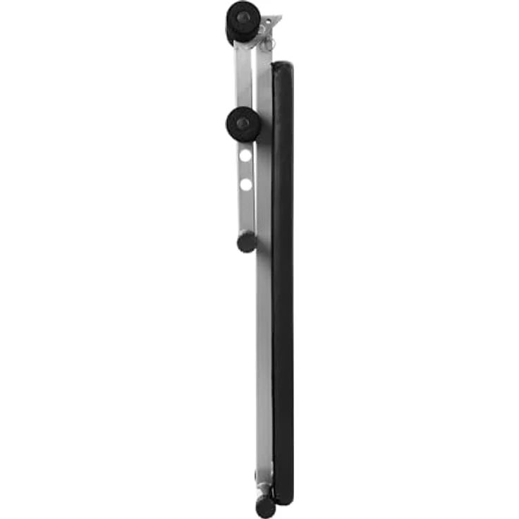 Rebel Schräge Trainingsbank REBEL ACTIVE RBA-2004 für Bauchmuskelübungen, Schwarz, mit verstellbarem Beinstützensystem und bis zu 170 kg Belastbarkeit – Bild 5