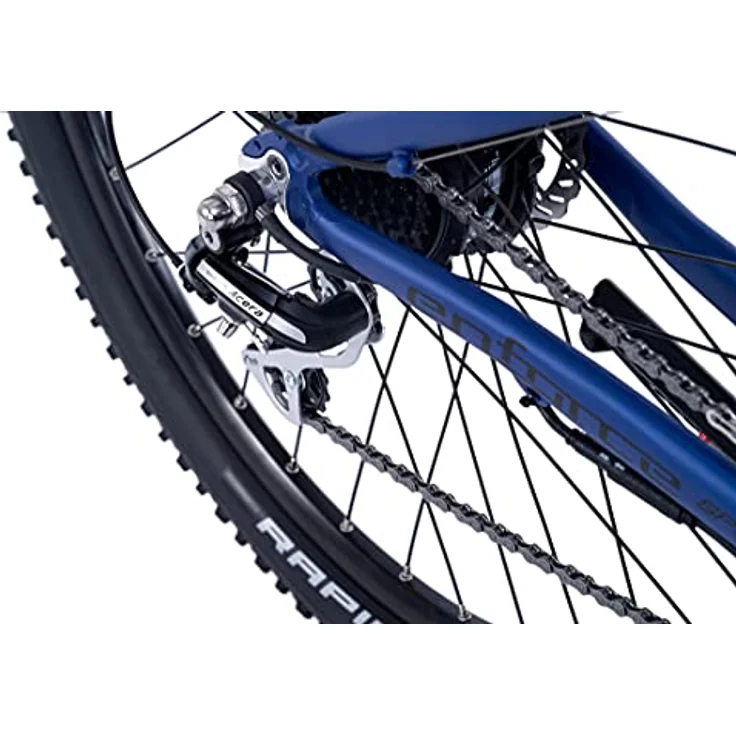 Adore Alu MTB Pedelec 29' Enforce E-Bike Blau 250 Watt Li-Ion 36V/14 Ah/504 Wh 24 Gänge – Bild 4