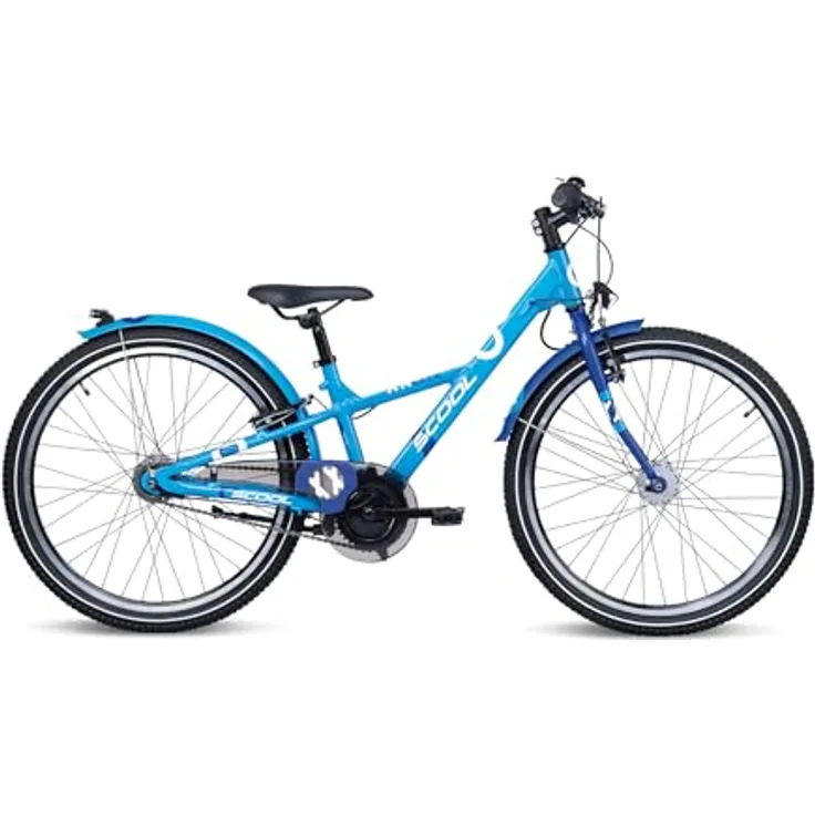 S’COOL XXlite Kinderfahrrad, 7 Gang, 20/24 Zoll, robustes Design, hochwertige Komponenten, engineered in Germany