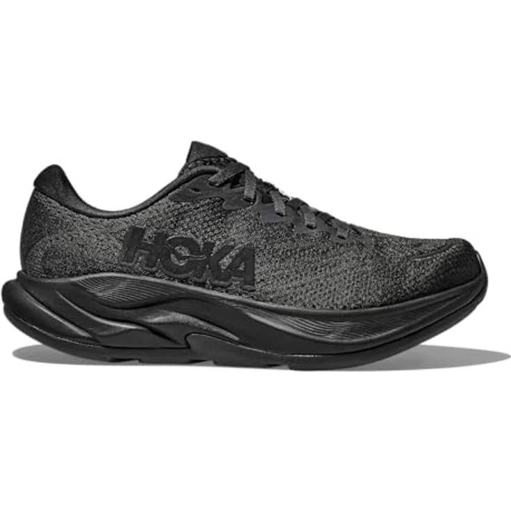 Hoka RINCON 4, Laufschuhe mit starker Dämpfung und atmungsaktivem Obermaterial, schwarz, Größe 46 – Bild 5