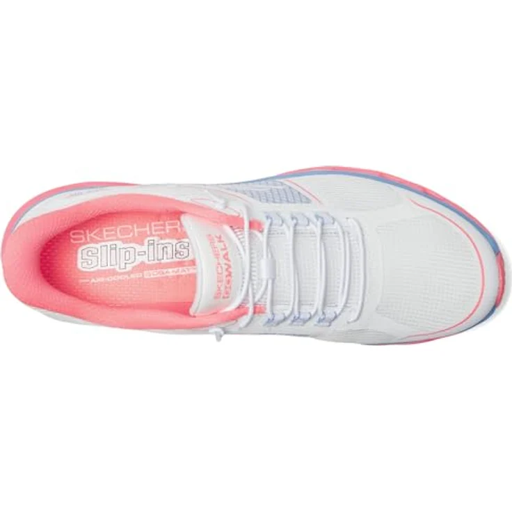 Skechers Go Walk Glide Step 2.0, Damenschuhe mit Gummizug Schnellverschluss und Air Cooled Memory Foam, Weiß EU 41 – Bild 3