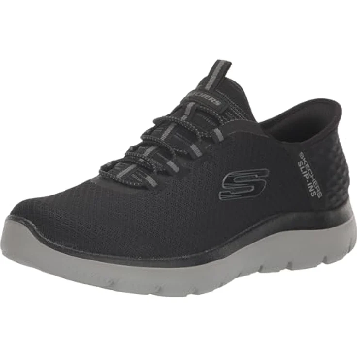Skechers Summits - High Range, Herren Wanderschuhe Slip-Insâ„¢ mit Memory Foam, Schwarz, Größe 43 – Bild 1