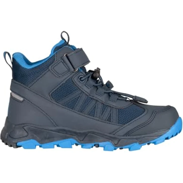 Trollkids Kid's Tronfjell Hiker Mid, Unisex Wanderschuhe, wasserdicht, Schnellschnürung, Blau, Größe 33 – Bild 2
