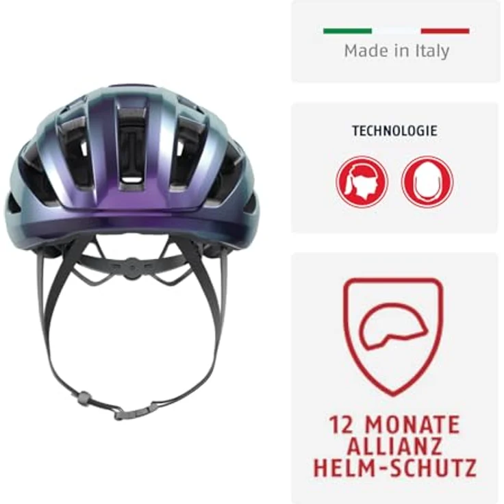 Abus PowerDome MIPS, Velohelm (51 - 55 cm) mit optimaler Belüftung und individuellem Anpassungssystem – Bild 2