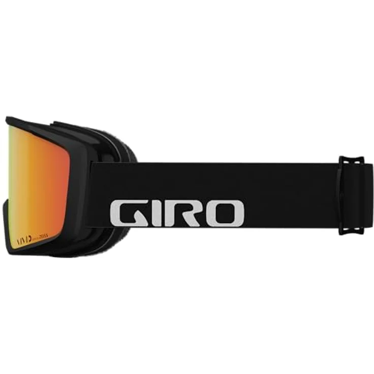 Giro Index 2.0 Skibrille, black wordmark und vivid ember, 27% VLT, OTG Frame, Anti-Beschlag, nahtlose Helmkompatibilität – Bild 2