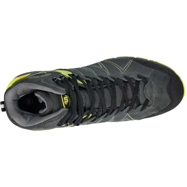 Brütting Mount Kapela High, Herren Wanderschuhe aus Leder mit Comfortex-Klimamembran, grau, Größe 43 – Bild 5