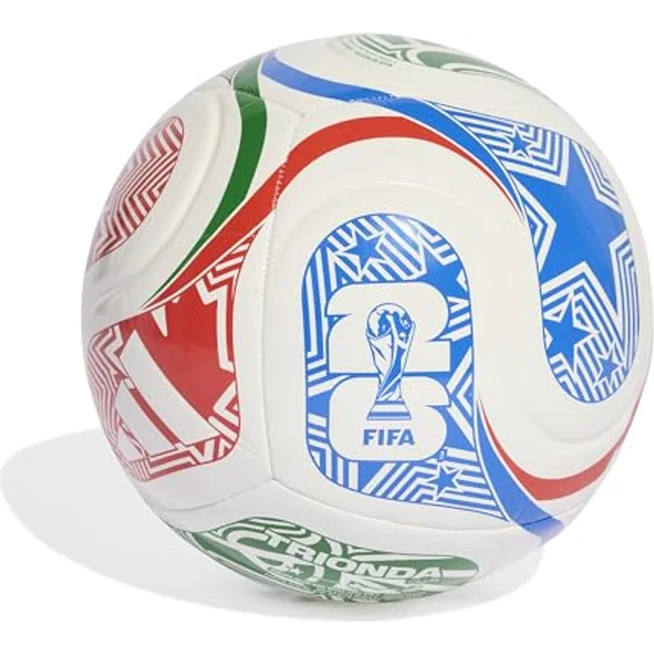 Adidas World Cup 26 Trionda Club Ball, Unisex-Erwachsene, Weiß, Größe 38 EU – Bild 1