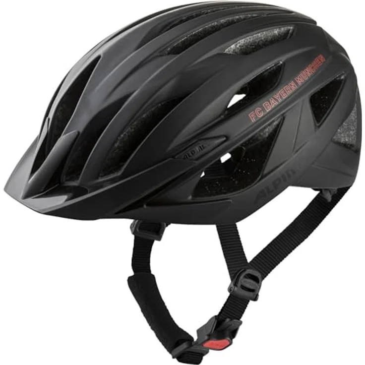 Alpina Parana Fcb Black Matt, Größe 51 - 56 cm - Fahrradhelm, Farbe Schwarz – Bild 2