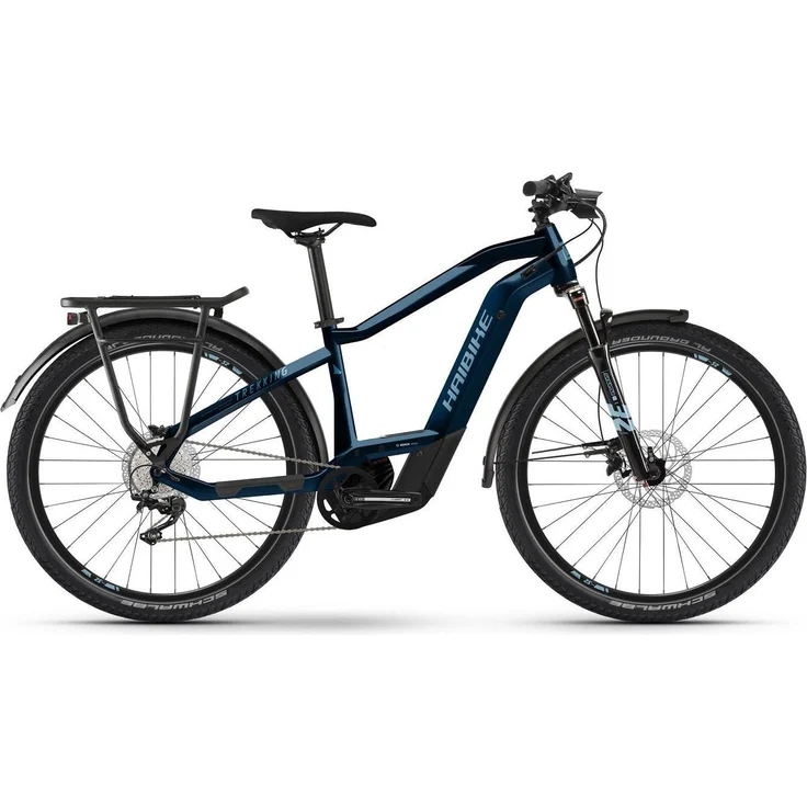 Haibike Trekking 8, E-Bike mit Bosch Performance CX Motor, 750Wh Akku und Shimano Deore 11-Gang Schaltung