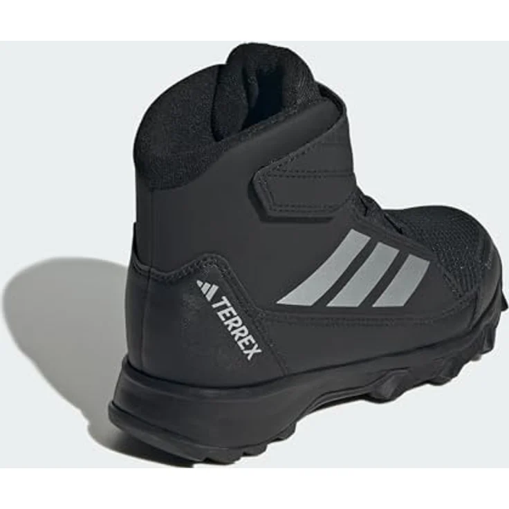 adidas TERREX SNOW CF CLIMAWARM WINTERSCHUHE KINDER, Wasserdichte Wanderschuhe mit isolierender CLIMAWARM-Technologie, schwarz – Bild 6