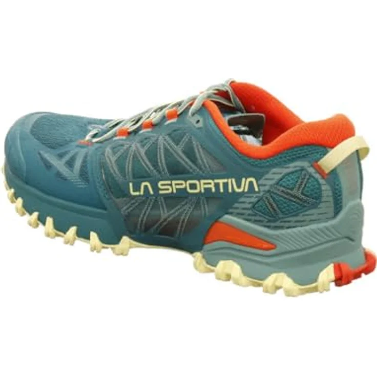 La Sportiva Bushido III, Wanderschuh in Blau, Gr. 42, Synthetik-Obermaterial, Schnürer – Bild 4