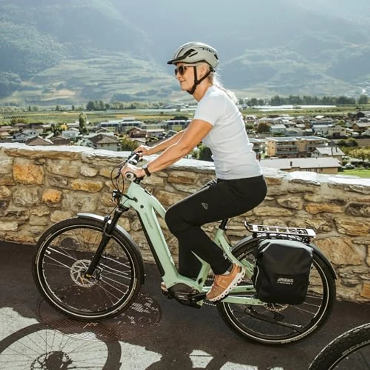 Ergon ST Gel Women, Fahrradsattel mit orthopädischer Comfortpolsterung und Entlastungskanal für Frauen, schwarz – Bild 4