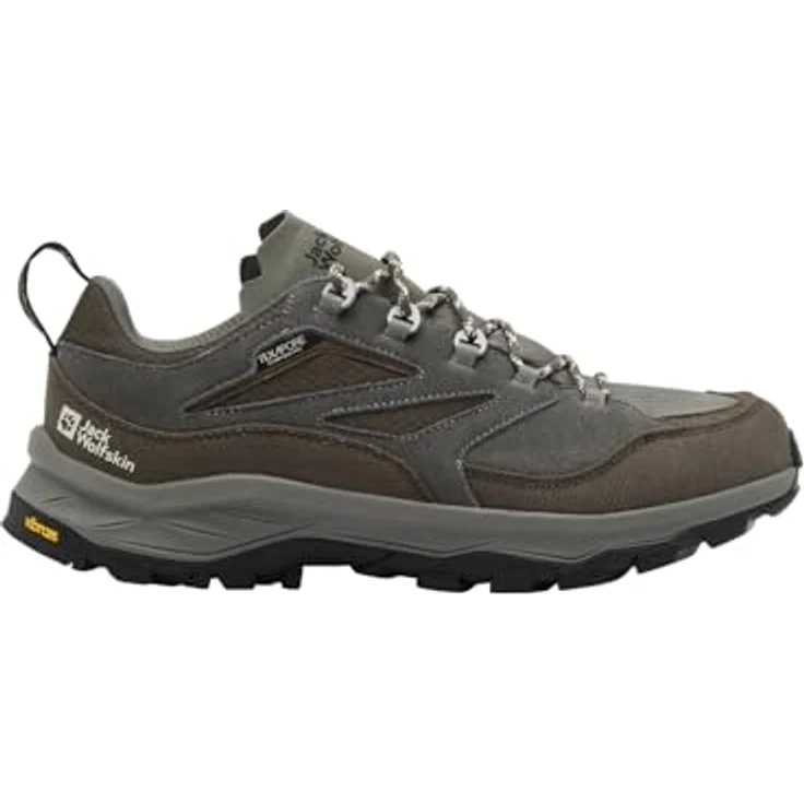 Jack Wolfskin Cyrox Texapore Low M, Herren Wanderschuhe, wasserdicht und atmungsaktiv, Braun – Bild 2