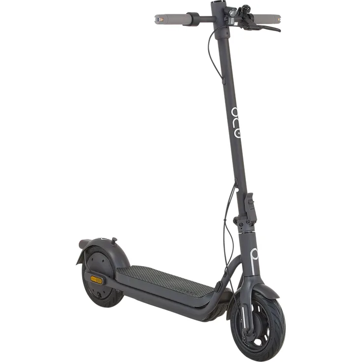Prophete E-Scooter ONE – 36V 360W Motor, bis 30 km Reichweite, 10" Luftreifen, Trommel- & Elektrische Bremse, Silber