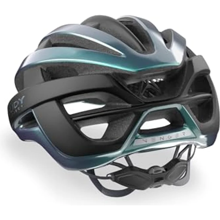 Rudy Project Venger MTB-Helm, leichter und sicherer Fahrradhelm mit 22 Belüftungsöffnungen, blau, Größe M (55-59 cm) – Bild 4