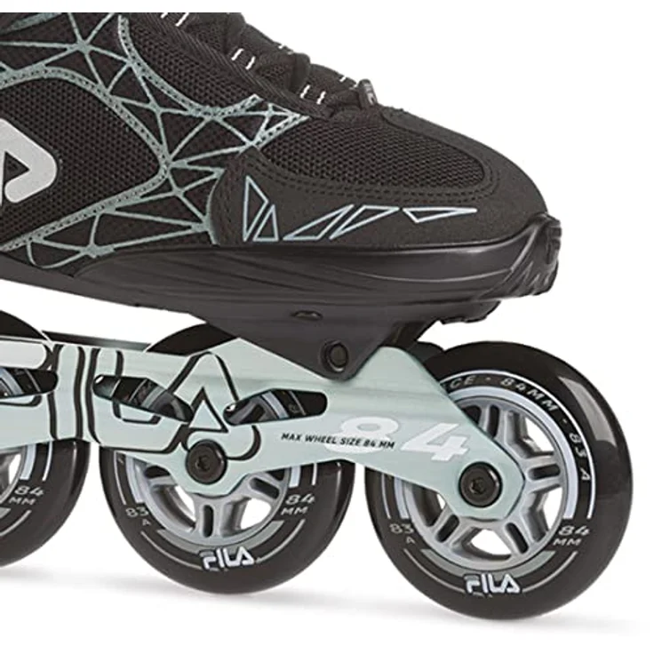 Fila Inline Skates Legacy Pro 84 2022, hohe Sicherheit mit Aluminium-Plattenspieler, 84 mm Rädern und ABEC 7 Lagern – Bild 5
