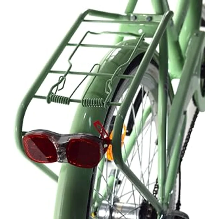 T&Y Trade 24 Zoll Kinder Mädchen City Fahrrad Mädchenfahrrad Bike Rad Nexus Nabenschaltung STVO Beleuchtung Reflex Mint 3 Gang – Bild 2