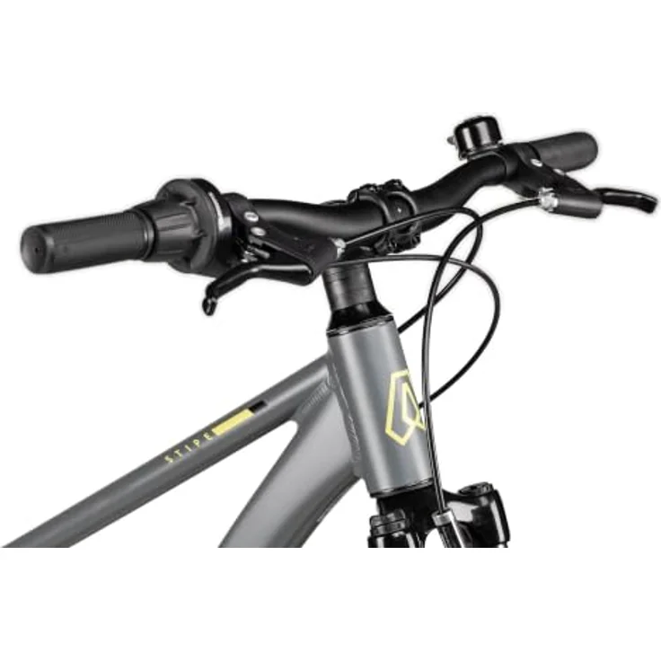 Axess Kinderfahrrad Stipe 24, 7 Gang Shimano Tourney, Kettenschaltung, leichter Aluminiumrahmen schwarz/grau – Bild 7