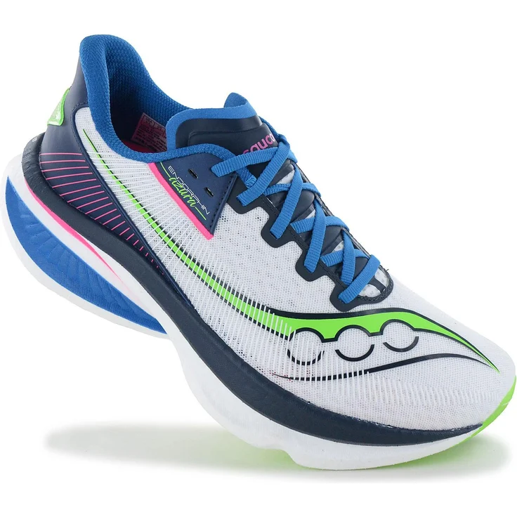 Saucony Endorphin Azura, Herren Laufschuhe mit PWRRUN PB Dämpfung und SpeedRoll-Technologie, Weiß, EU 44.5 US 10.5 – Bild 1