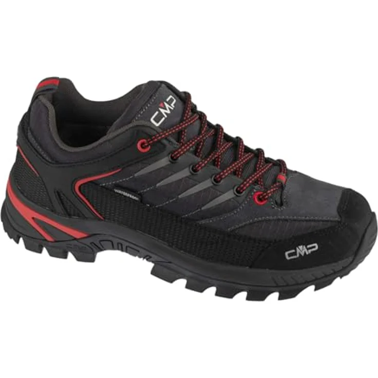 CMP Rigel 2.0 Low WP Wasserdichte Wanderschuhe, Titanio-Ferrari, Größe 45 – Bild 1